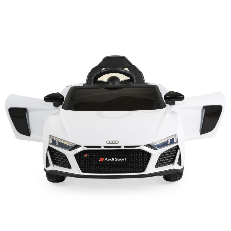 Акумулаторна кола Audi R8 Spyder бял