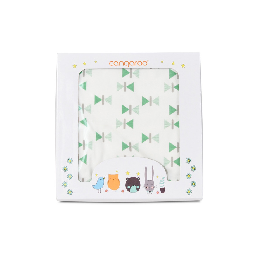 Бебешко одеяло Mellow 85/85 зелен