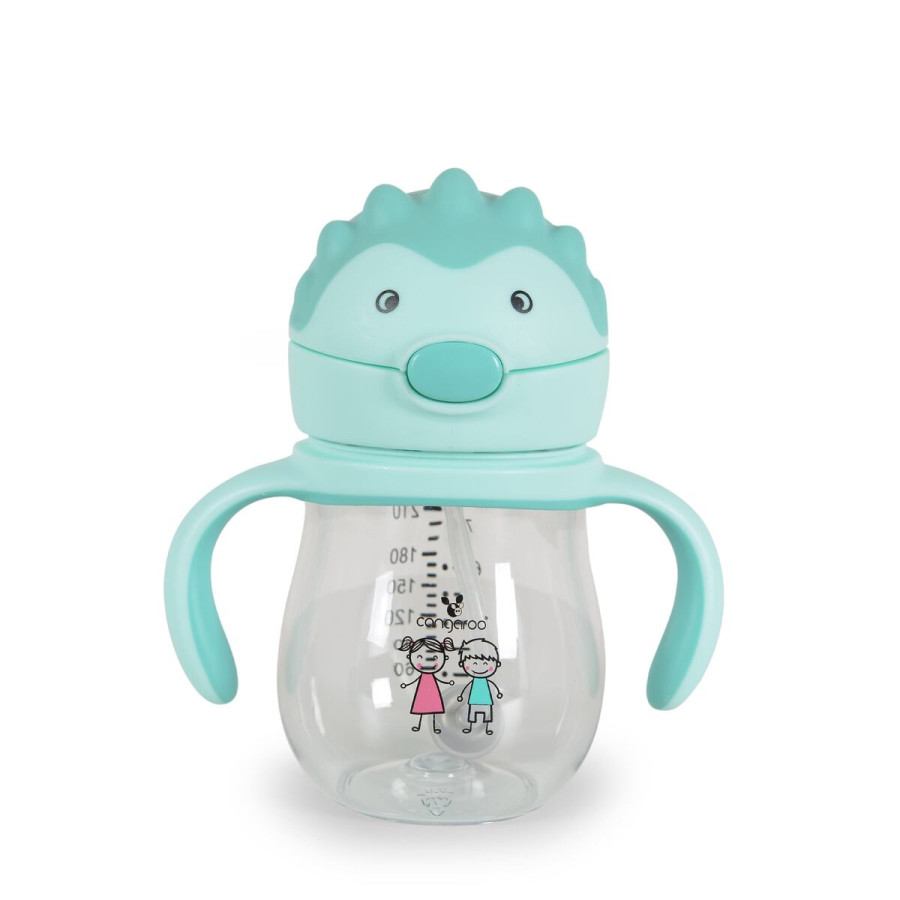 Чаша със Сламка 250ml Brillo син A0033