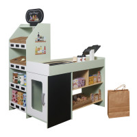 Дървена магазин за ролеви игри W10A214D