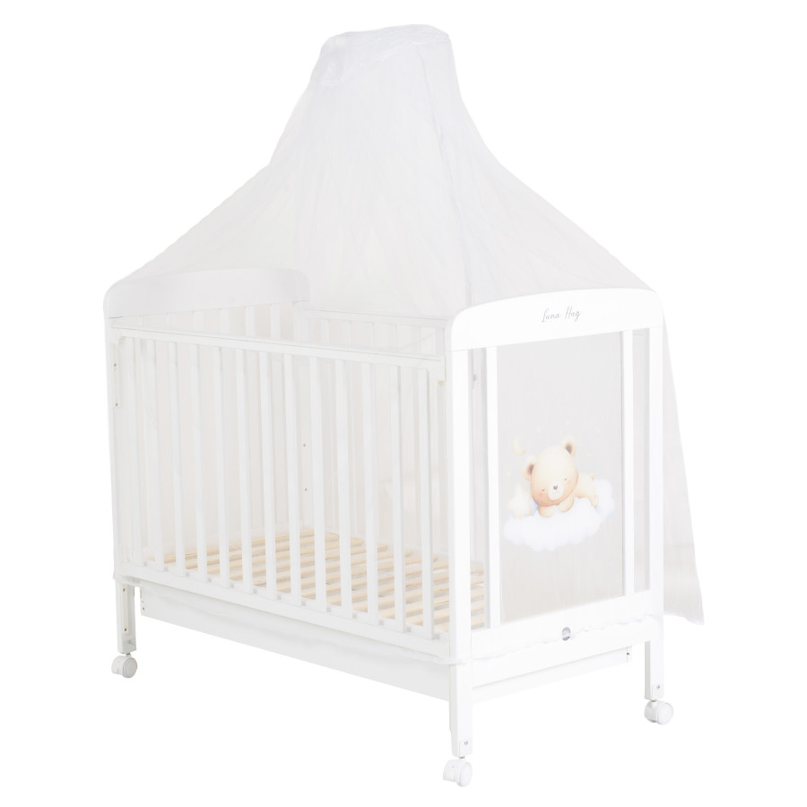 Бебешко дървено легло Lunahug 120/60 см