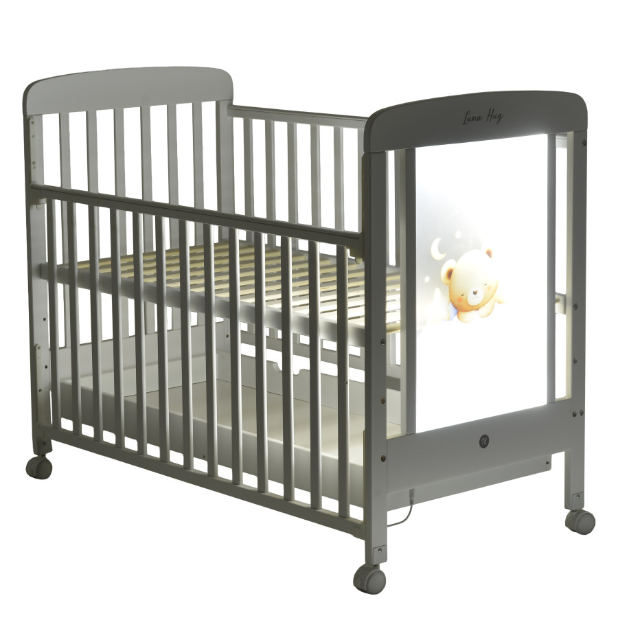 Бебешко дървено легло Lunahug 120/60 см