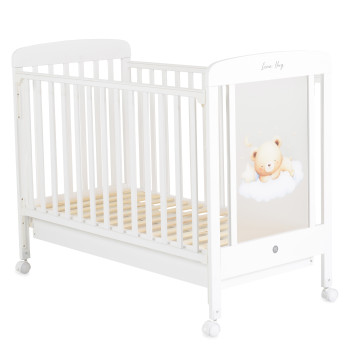 Бебешко дървено легло Lunahug 120/60 см