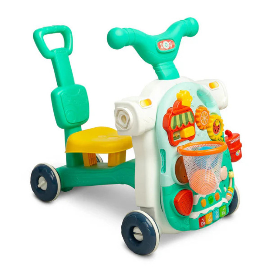 Играчка за прохождане 5в1 Modo Blue HE0812