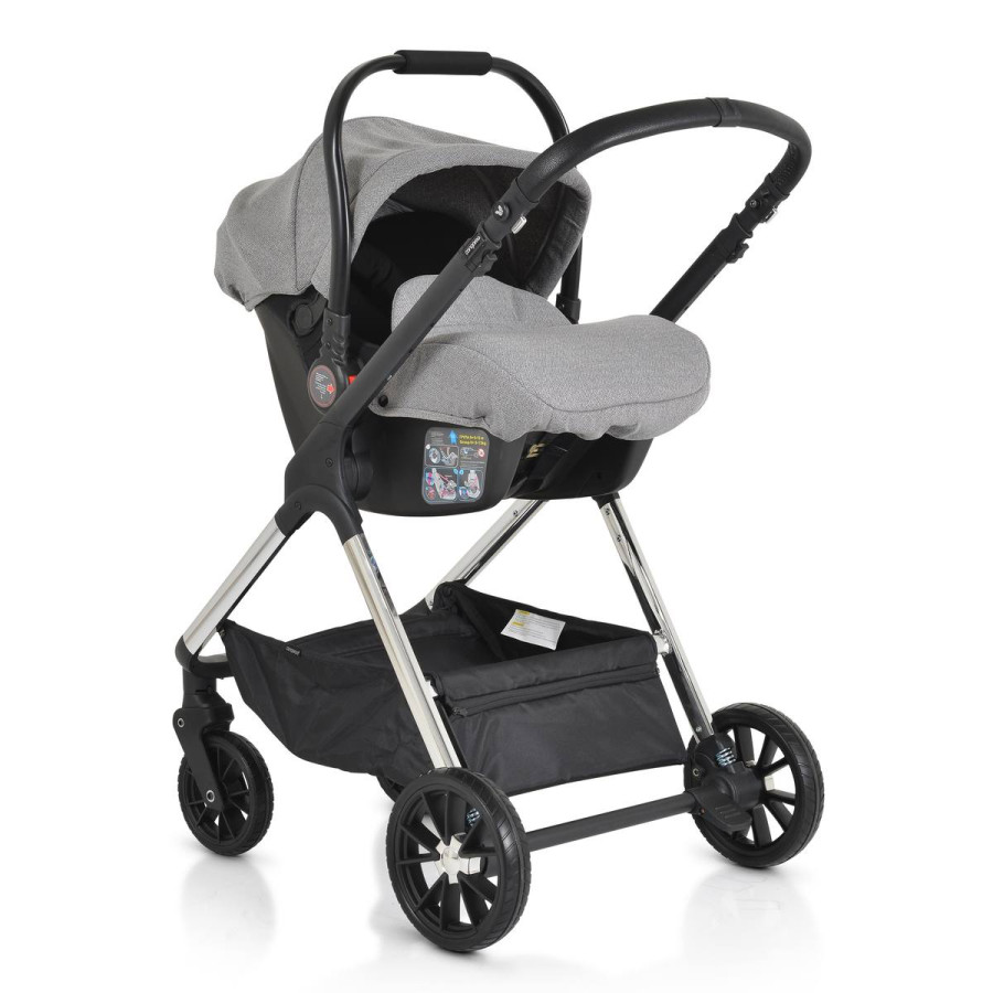 Комбинирана детска количка 3в1 Empire светлосив