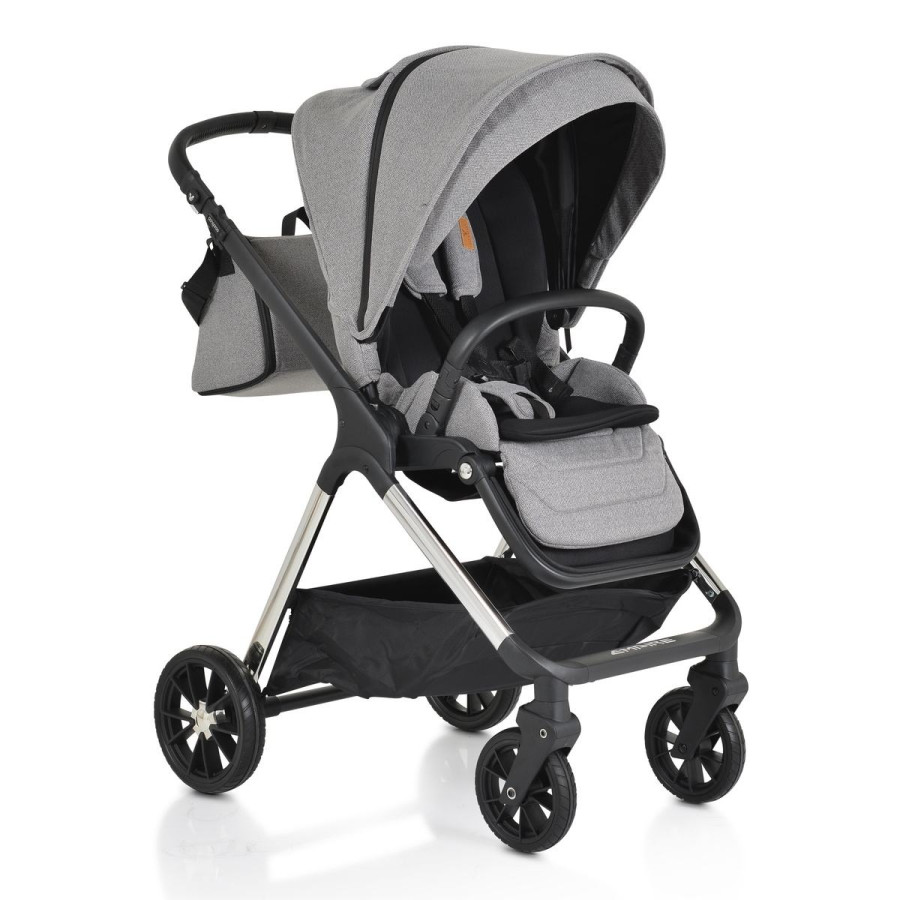 Комбинирана детска количка 3в1 Empire светлосив