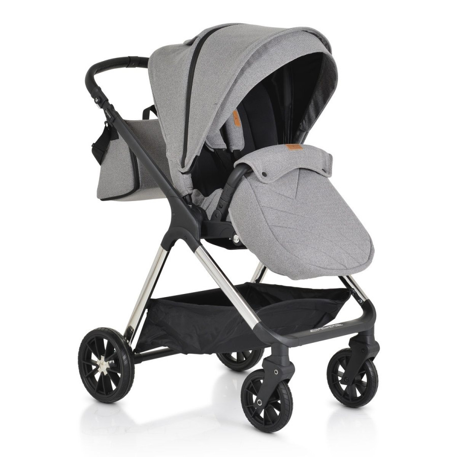 Комбинирана детска количка 3в1 Empire светлосив