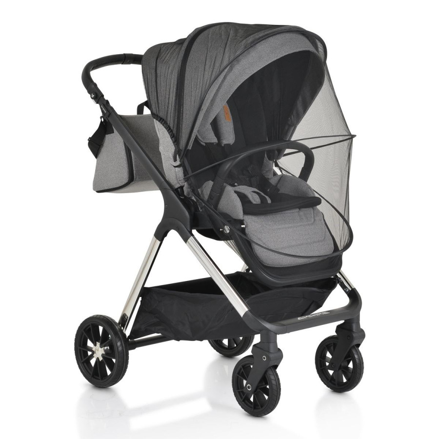 Комбинирана детска количка 3в1 Empire светлосив