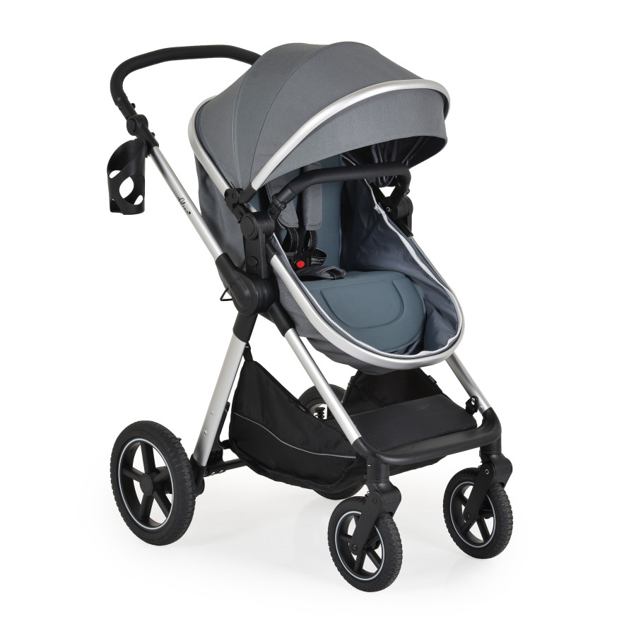 Комбинирана количка Alina Titanium Grey
