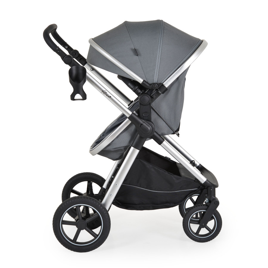 Комбинирана количка Alina Titanium Grey