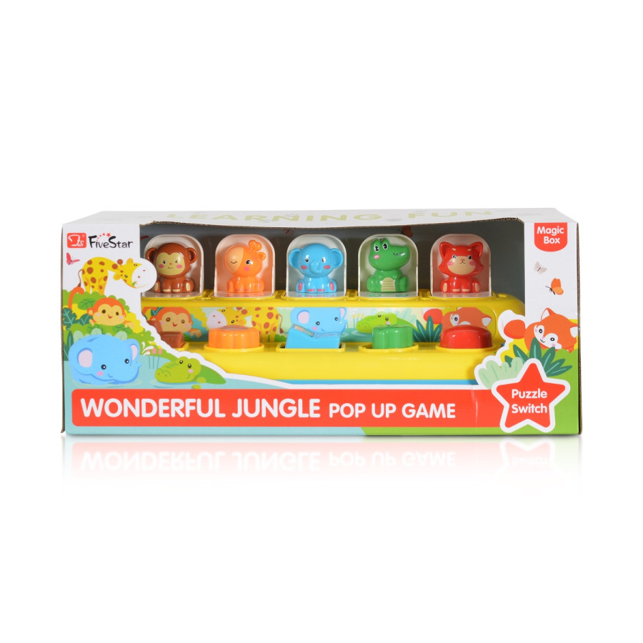 Музикална Игра PopUp Jungle 35165 Музикална Игра PopUp Jungle 35165