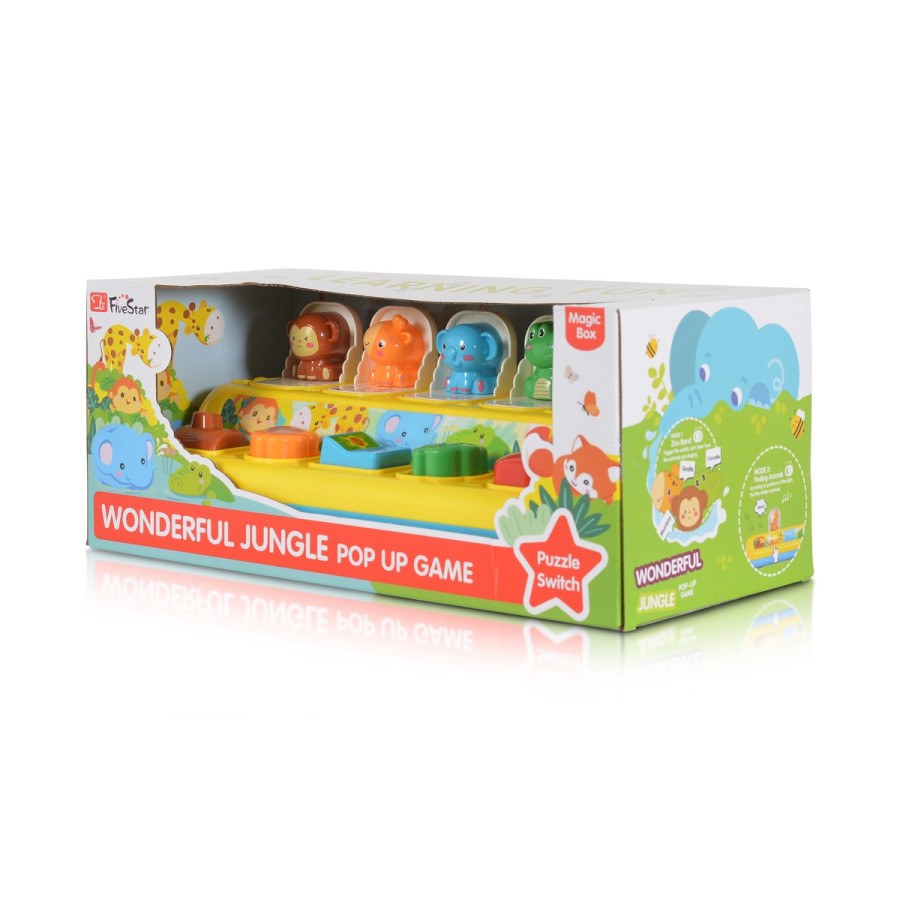 Музикална Игра PopUp Jungle 35165 Музикална Игра PopUp Jungle 35165