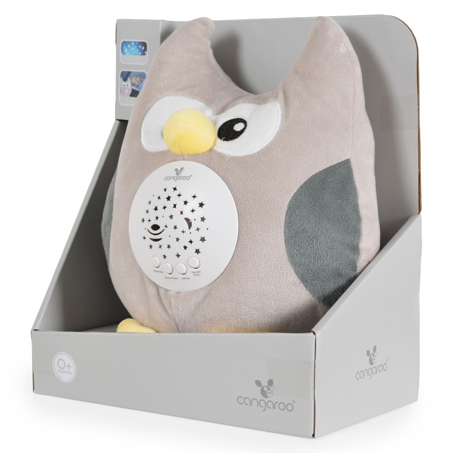 Нощна лампа и проектор с бял шум Owlie