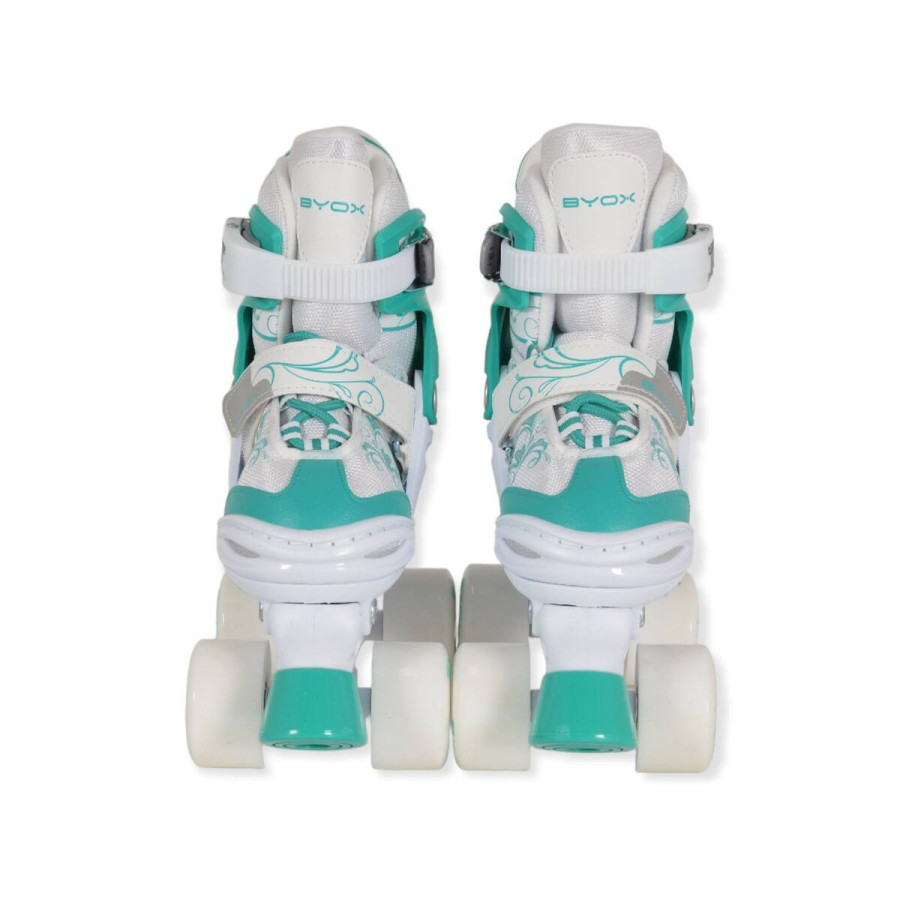 Ролери-кънки Double 2в1 бял 34-37