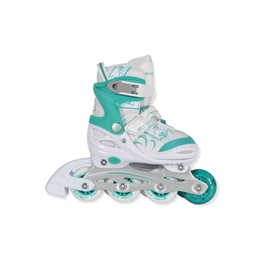 Ролери-кънки Double 2в1 бял 34-37