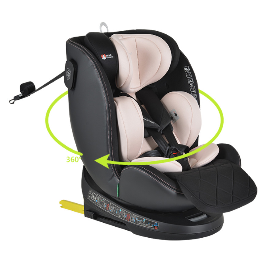 Стол за кола Castor I-size 40-150см пудра