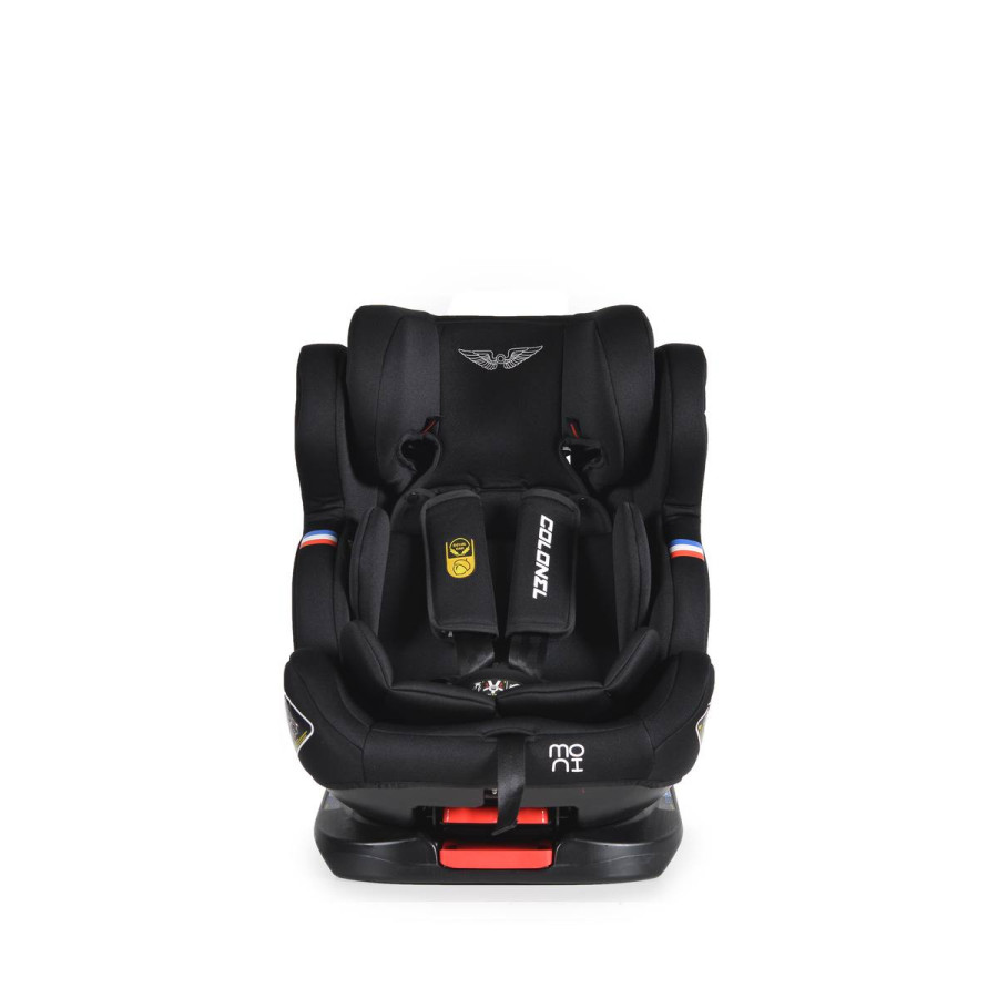 Стол за кола Colonel 360° с Isofix черен
