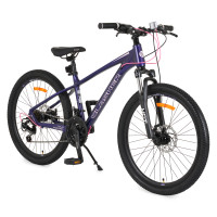 Велосипед със скорости alloy 24" Clasher Purple