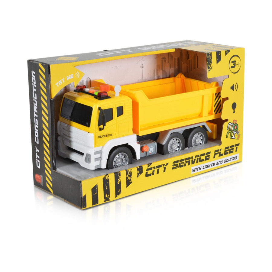 1:12 Самосвал жълт WY810A