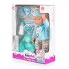 31cm Кукла с гърне и биберон Blue 6813