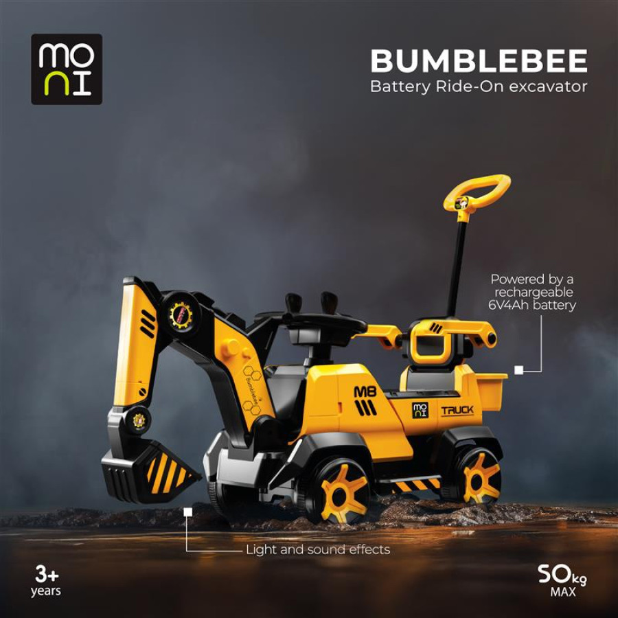 Акумулаторен детски багер Bumblebee
