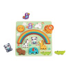 Дървен пъзел и игра за баланс Animals HP095