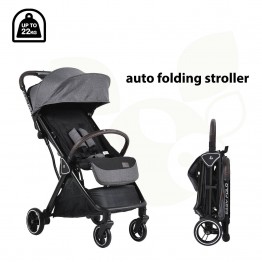 Детска лятна количка Easy fold сив