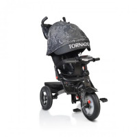 Детска триколка Tornado с музикално табло тъмносив