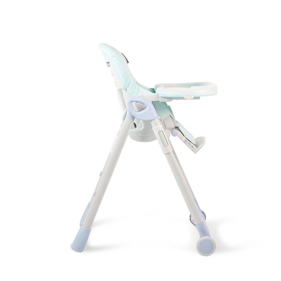 Детски стол за хранене I Eat светло син