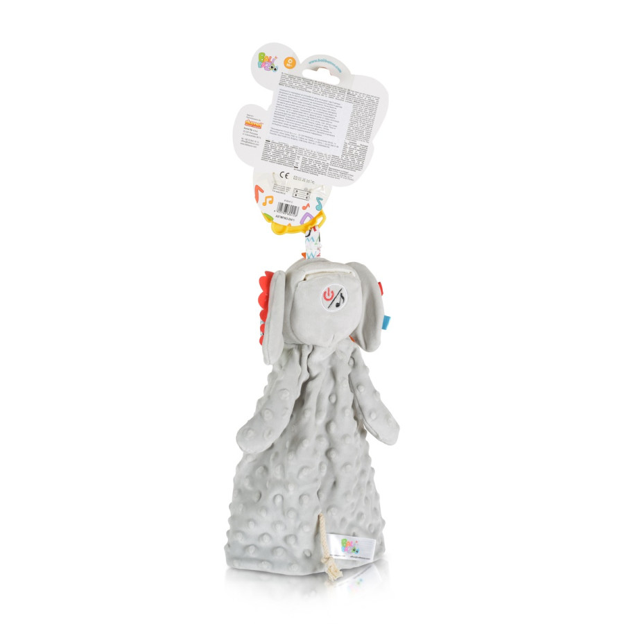 Играчка одеялце със звуци Elephant 80412