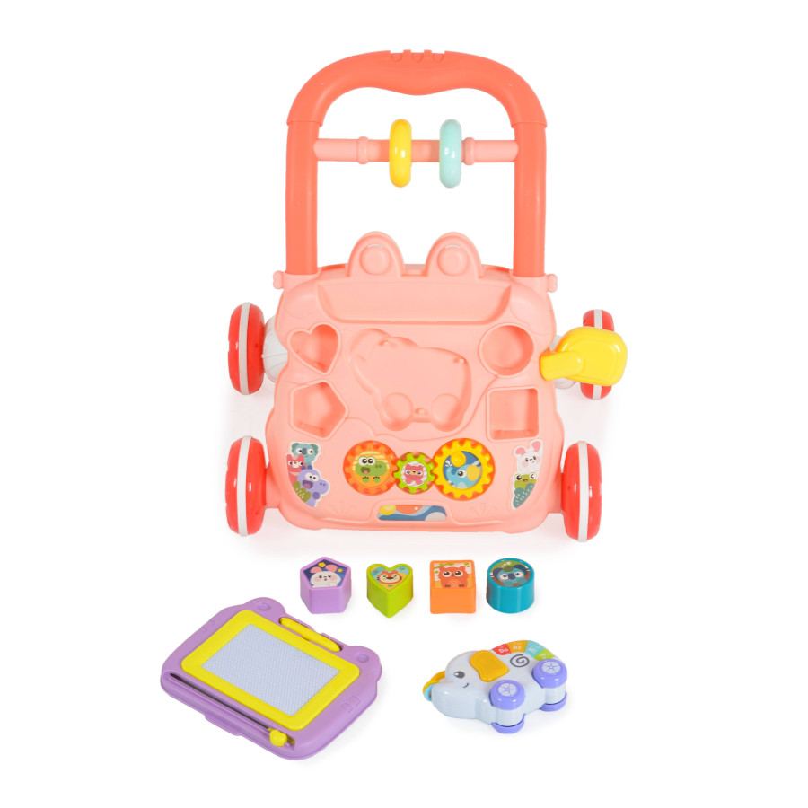Играчка за прохождане Elephant HE0811 розов
