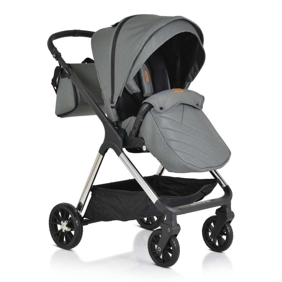 Комбинирана детска количка 3в1 Empire тъмносив