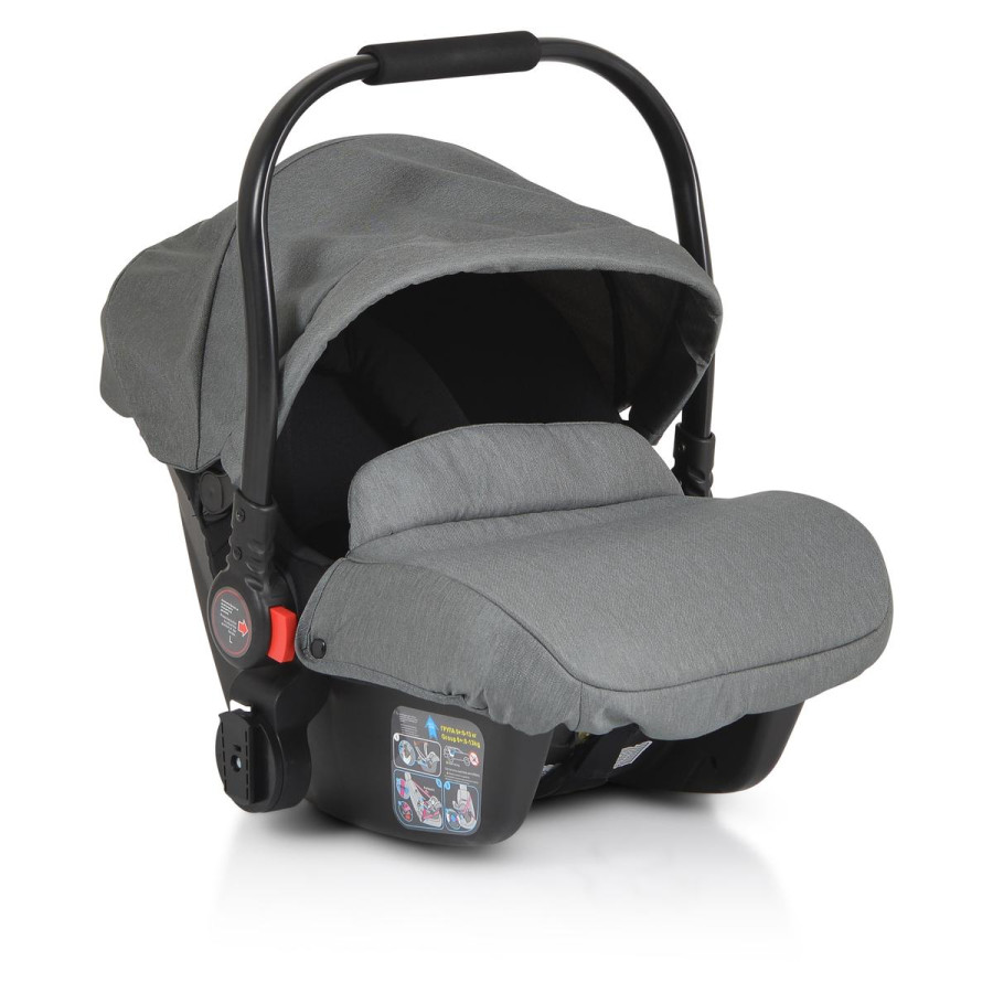 Комбинирана детска количка 3в1 Empire тъмносив