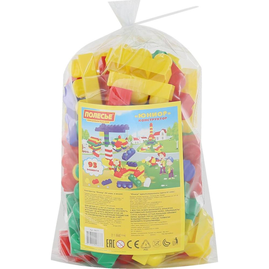 Конструктор Junior 93 ел. - 6677