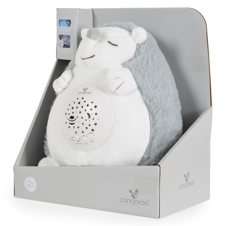 Нощна лампа и прожектор с бял шум Spiky