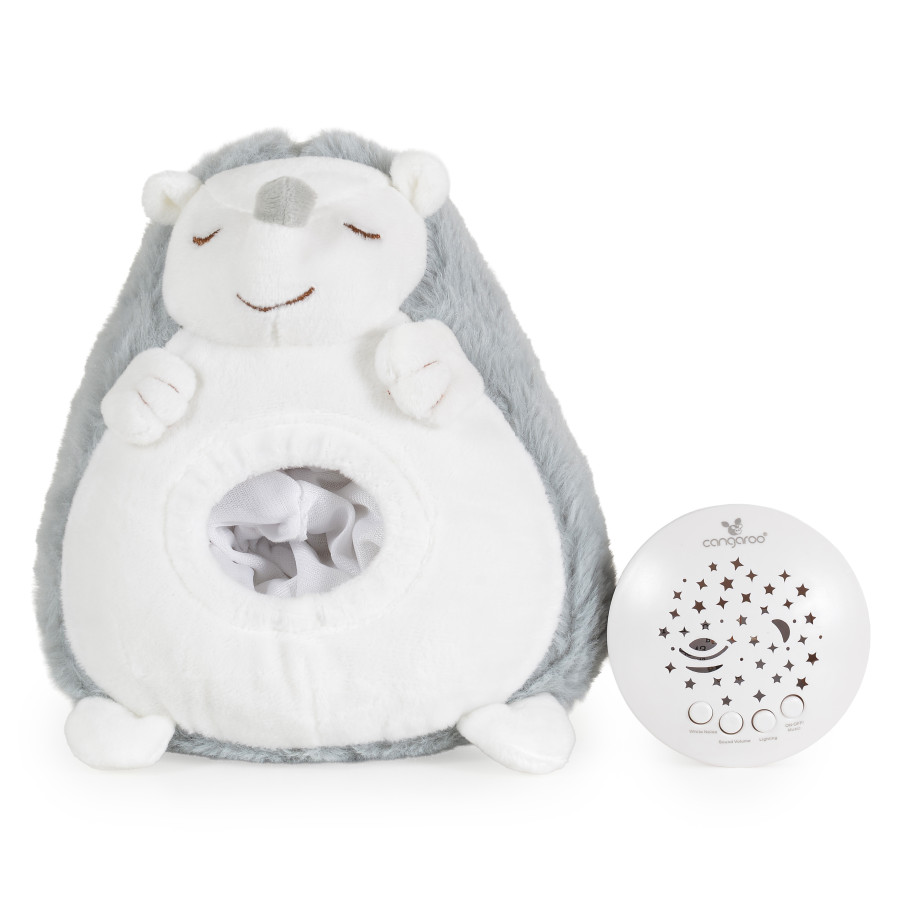 Нощна лампа и прожектор с бял шум Spiky