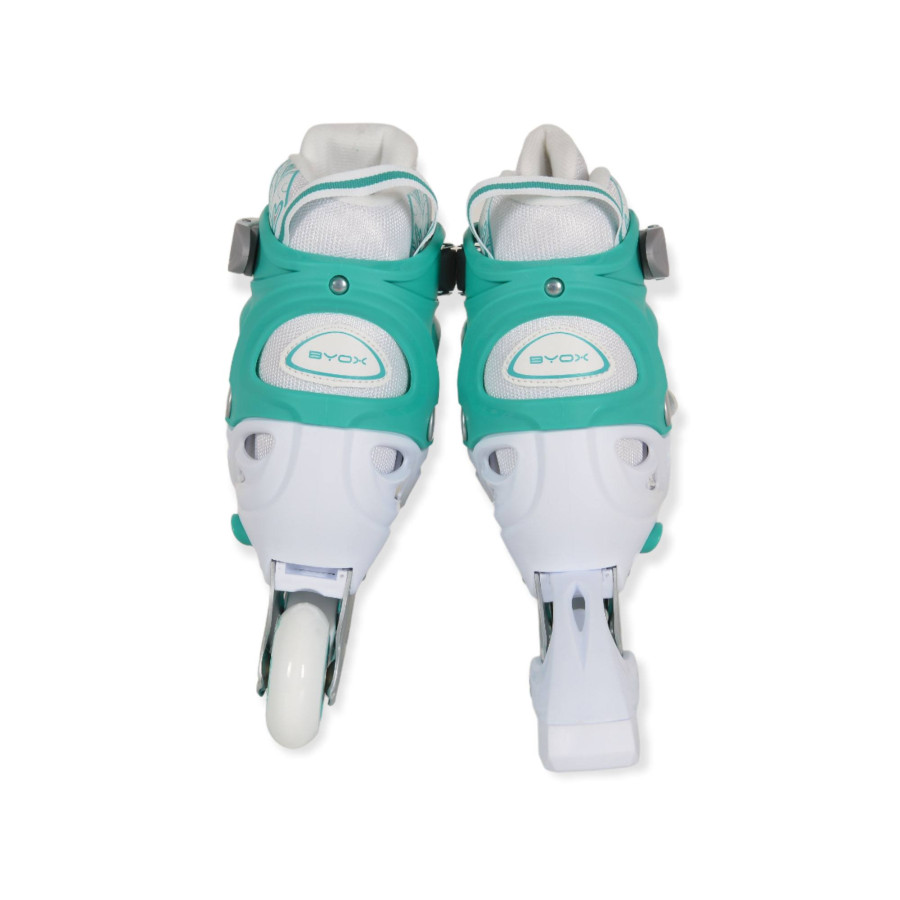 Ролери-кънки Double 2в1 бял 30-33