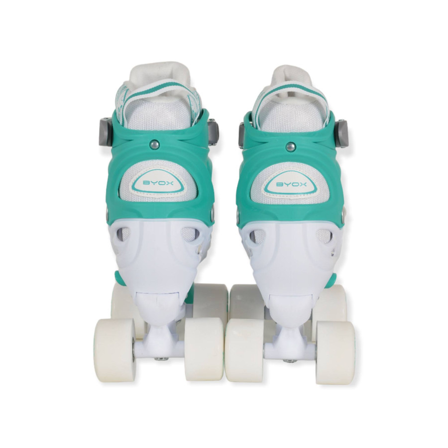 Ролери-кънки Double 2в1 бял 30-33