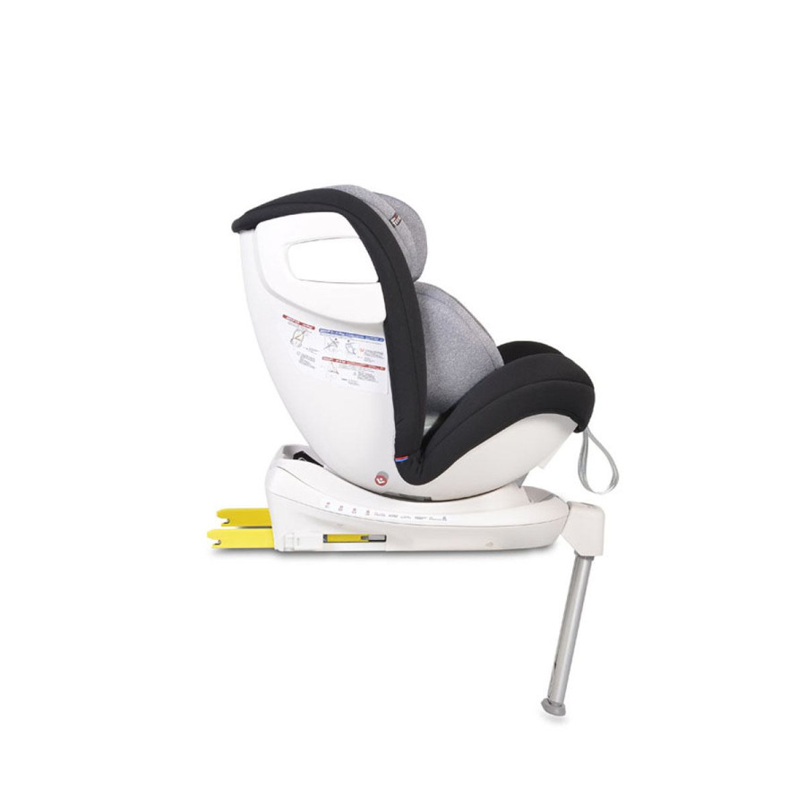 Стол за кола с Isofix система Admiral тъмносив