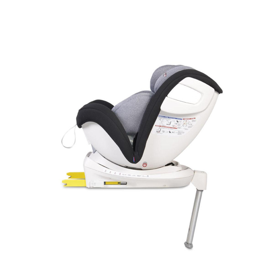 Стол за кола с Isofix система Admiral тъмносив