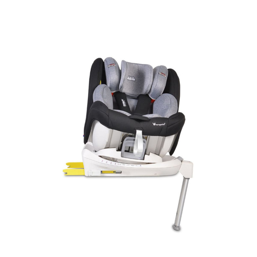 Стол за кола с Isofix система Admiral тъмносив