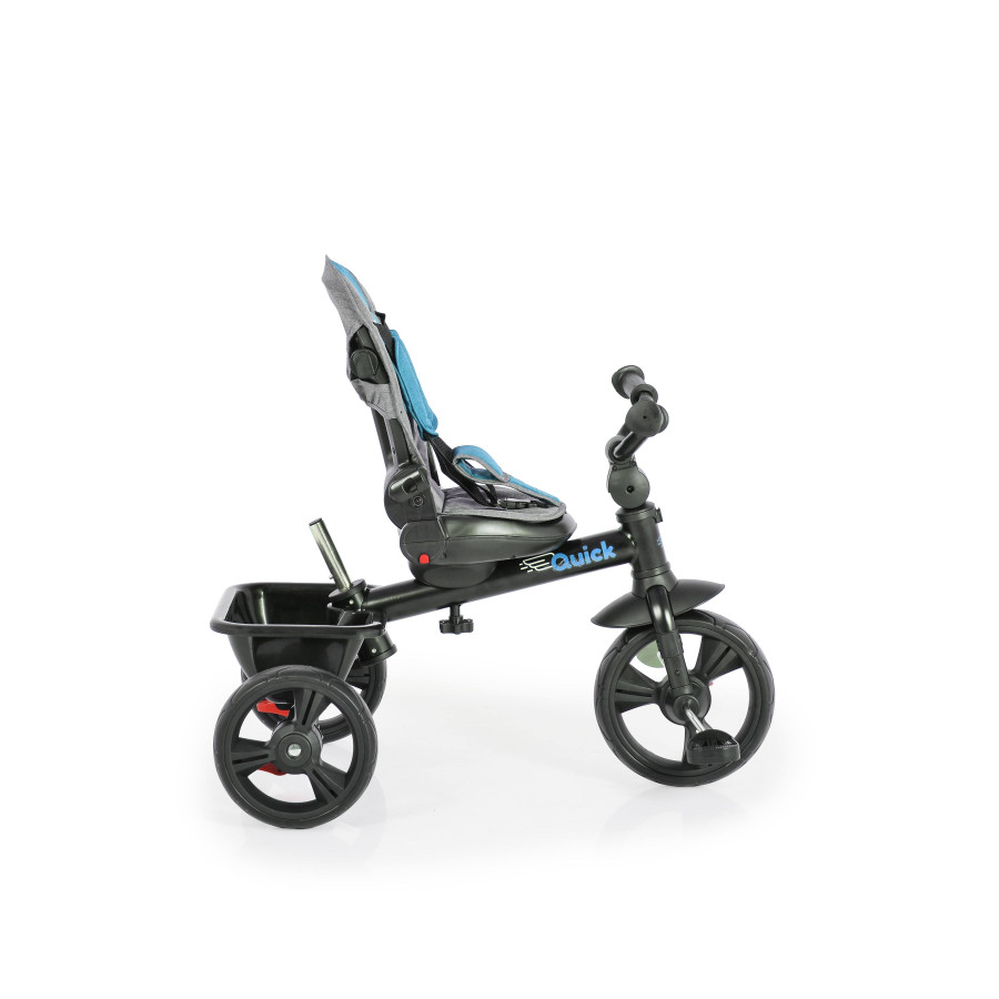 Триколка Quick с регулируема облегалка тюркоаз