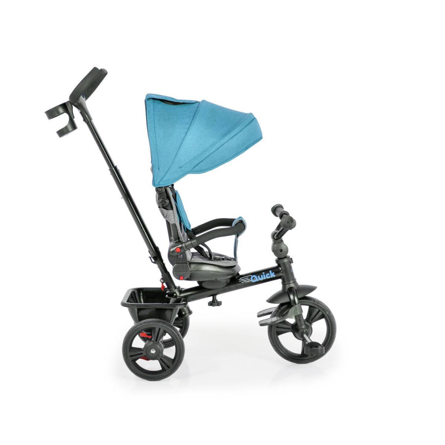 Триколка Quick с регулируема облегалка тюркоаз