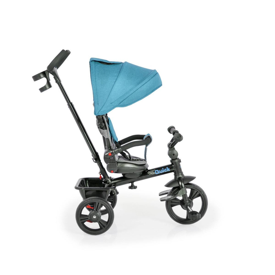 Триколка Quick с регулируема облегалка тюркоаз