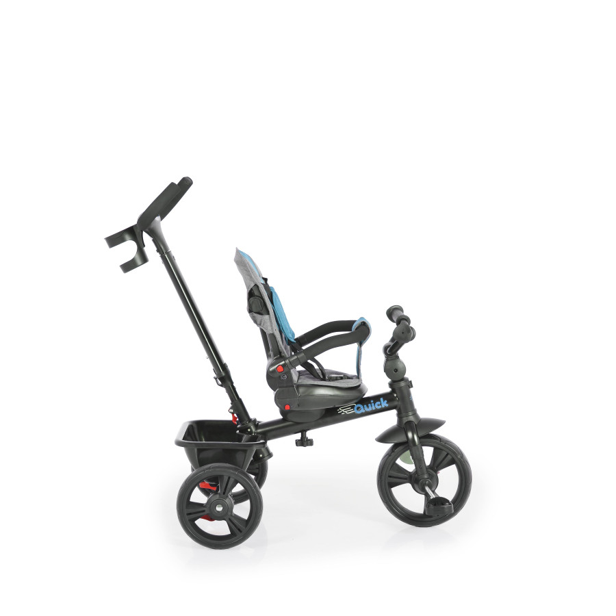 Триколка Quick с регулируема облегалка тюркоаз