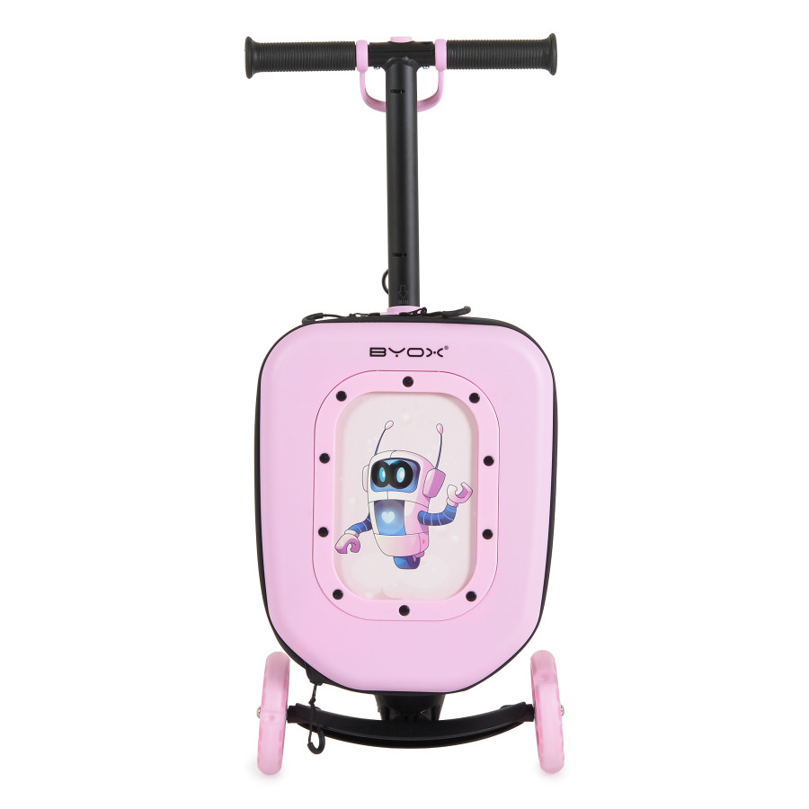 Детска тротинетка 2 в 1 ScooterBox Pink