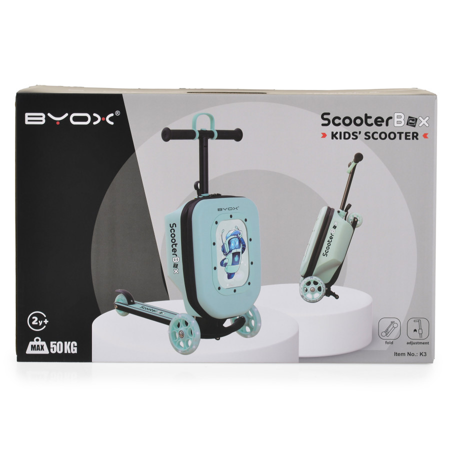 Детска тротинетка 2 в 1 ScooterBox Pink