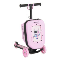 Детска тротинетка 2 в 1 ScooterBox Pink