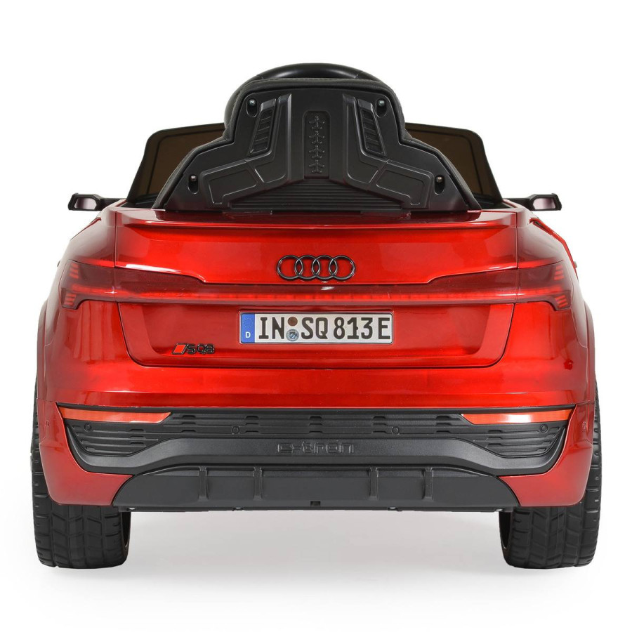 Акумулаторен джип Audi SQ8 e-tron металик червен