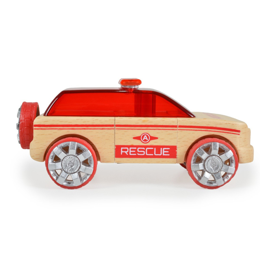Дървени коли Mini 3-Pack rescue vehicles 53106